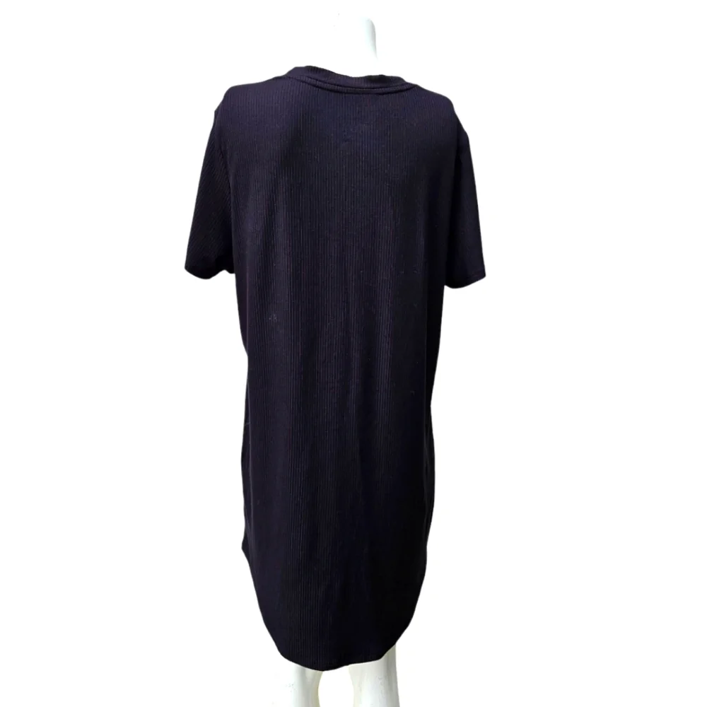 Juicy Couture Women’s  Black T-Shirt Dress Size L - Picture 9 of 12